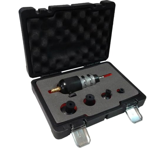 Приспособление для притирки клапанов пневматическое, в кейсе ROCKFORCE RF-62114(26803)