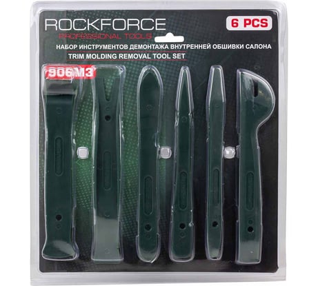 Набор для разборки внутренней обшивки салона , 6 предметов ROCKFORCE RF-906M3(15876)