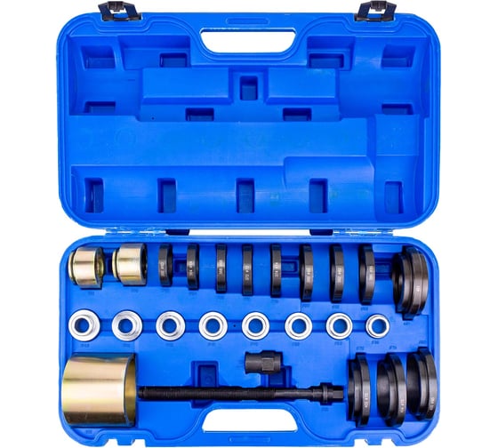 Набор инструментов для замены ступичных подшипников 25 предметов размеры диам.60-85мм ROCKFORCE RF-927T1(17312) 1