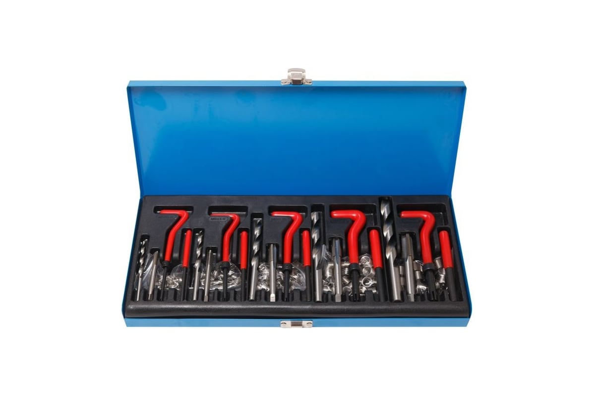 Набор приспособлений для восстановления резьбы ROCKFORCE RF-9130U1 ...