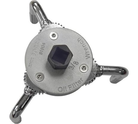 Треногий съемник масляного фильтра ROCKFORCE краб 3/8х1/2, 65-110мм RF-61904(11604)