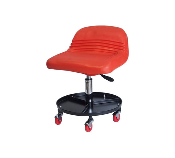 Слесарный передвижной стул со спинкой 480*430*630м ROCKFORCE RF-TR6375E(4080) 1