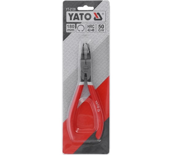 Съёмник стопор. колец загн.сжим YATO 180мм YT-2139 37142139 092 1