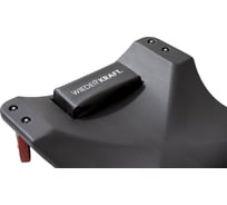 Подкатной пластиковый лежак WIEDERKRAFT 6 поворотных колес, мягкое изголовье WDK-84068