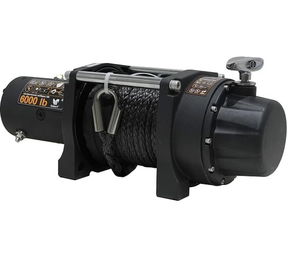 Электрическая лебедка Habert 6000LB, синтетический трос 00-00158880
