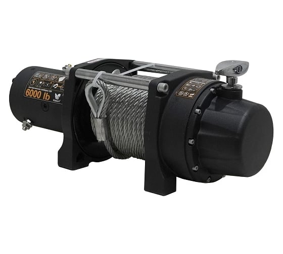 Электрическая лебедка Habert 6000LB, стальной трос 00-00158881