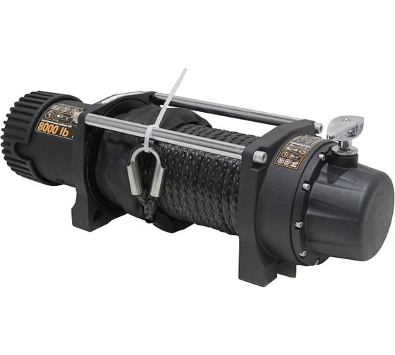 Электрическая лебедка Habert 8000LB, синтетический трос 00-00158882