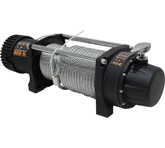 Электрическая лебедка Habert 8000LB, стальной трос 00-00158883
