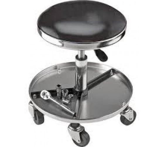 Слесарный передвижной стул Forsage поворотный, 360 гр, с регулировкой высоты F-TR6208 BIG(29569)