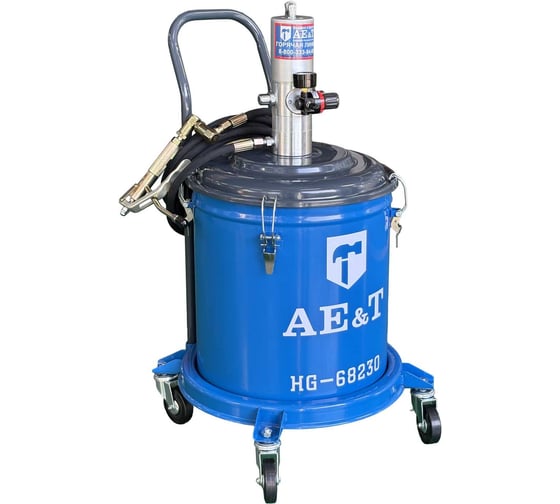 Нагнетатель густой смазки пневматический AE&T HG-68230