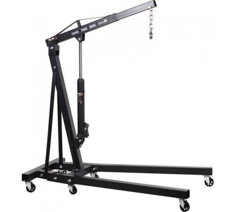 Подкатной гидравлический складной кран Rockforce 1 т RF-T32001(7840)