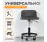Рабочий стул для автослесаря WIEDERKRAFT с лотком для инструмента, табурет механика, сиденье для детейлера с микролифтом, стул мастерской WDK-86021 7
