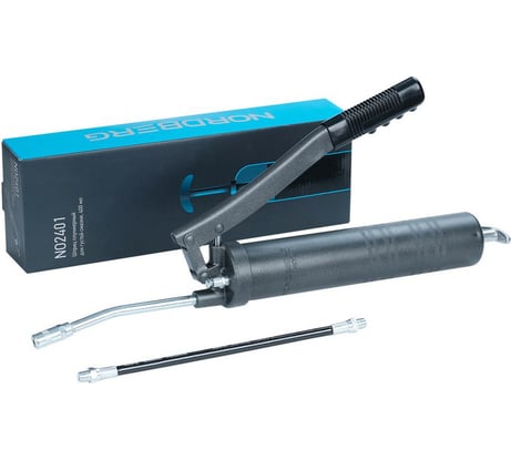 Плунжерный шприц для густой смазки 400мл NORDBERG NO2401