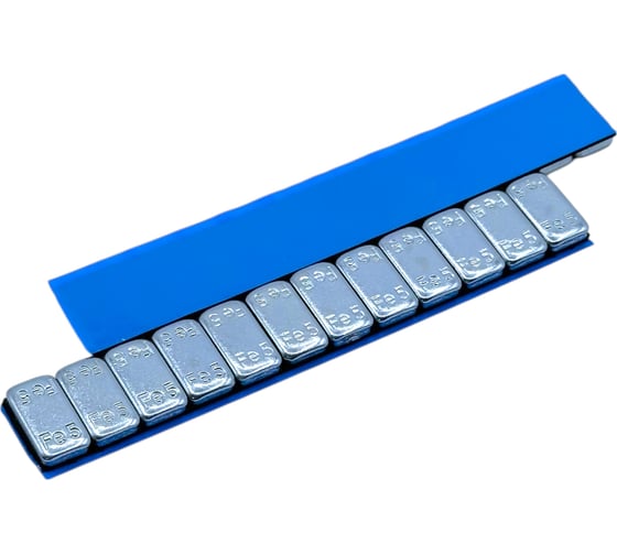 Адгезивные грузики NORM 60 гр. 5-5,  Zn оцинкованные, 50 шт. Fe 075