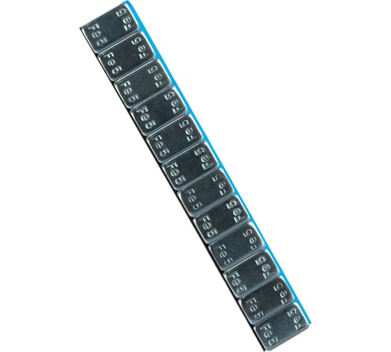 Адгезивные грузики NORM 60 гр. 5-5,  Zn оцинкованные, 50 шт. Fe 075