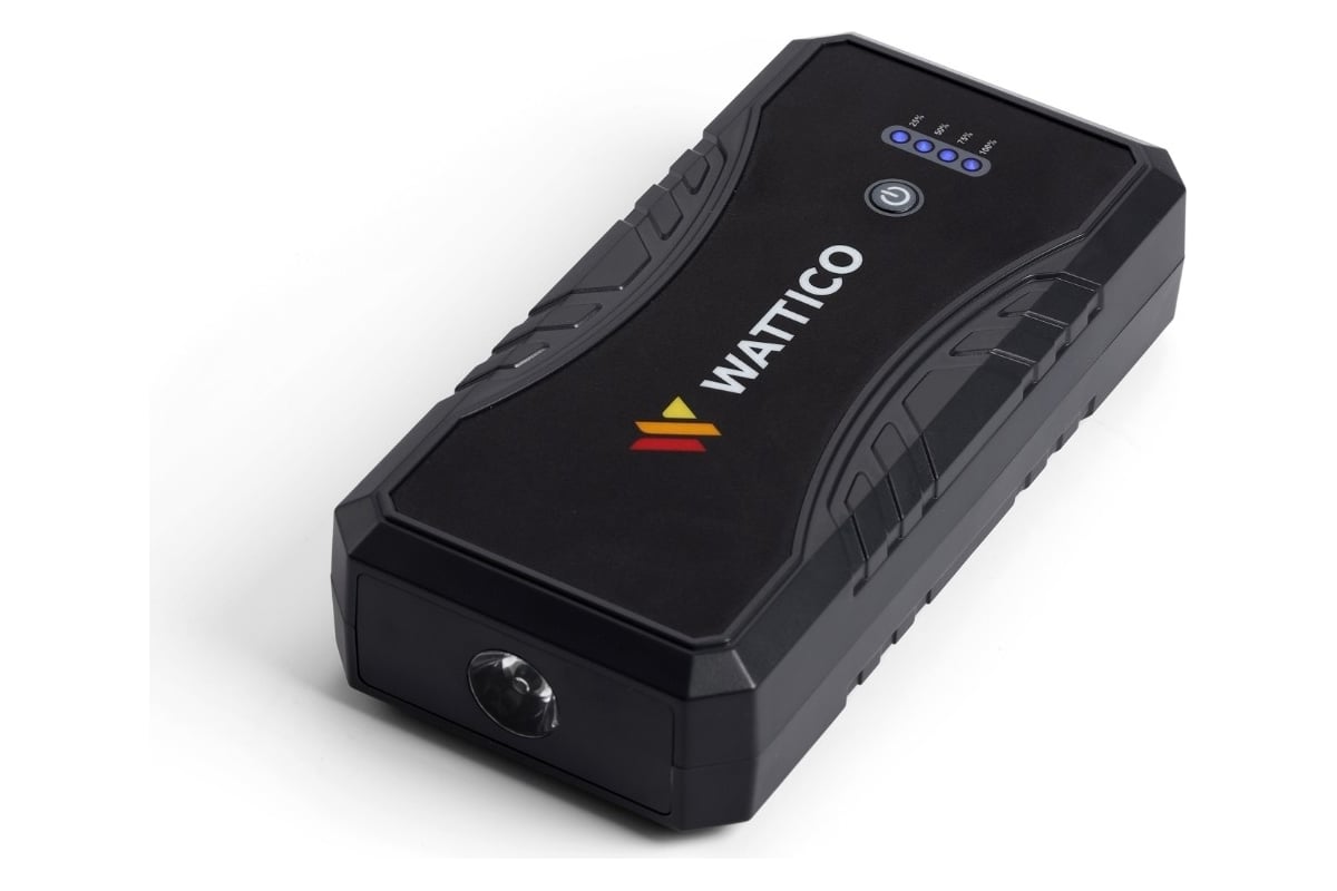 Пусковое зарядное устройство WATTICO для аккумулятора автомобиля Jump  Starter Compact 1500А 00-00000105 - выгодная цена, отзывы, характеристики,  фото - купить в Москве и РФ