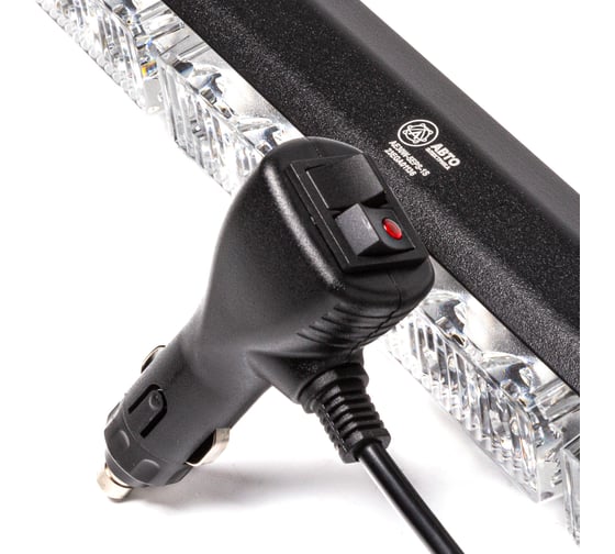 Маяк-стробоскоп АВТОЭЛЕКТРИКА ae30w-5eps-1s 30вт, 12/24в, 1-стор., 5 блоков epistar, 28 реж., провод 3м, кронштейн 09.02317