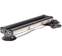 Маяк-стробоскоп АВТОЭЛЕКТРИКА ae36w-3cob-2s-m 36вт, 12/24в, 2-стор., 3+3 блока cob, 18 реж., провод 3м, магнит 09.02322