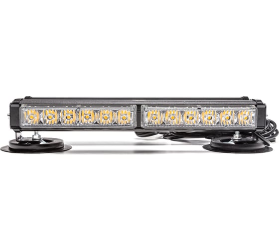 Маяк-стробоскоп АВТОЭЛЕКТРИКА ae24w-2eps-2s-m 24вт, 12/24в, 2-стор., 2+2 блока epistar, 13 реж., провод 3м, магнит 09.02328