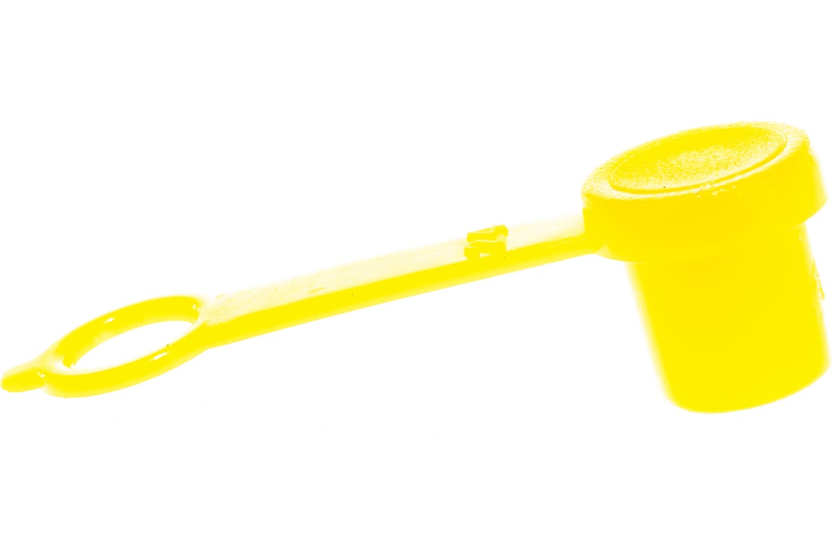 Защитный колпачок для пресс-масленок Groz из пластика, желтый GR46702 .