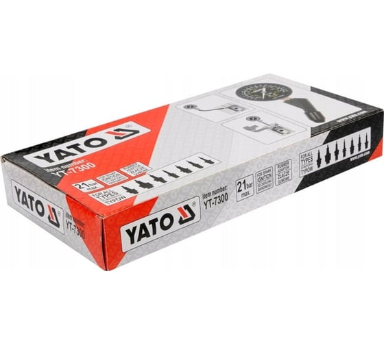 Компрессометр YATO max 21 BAR YT-7300