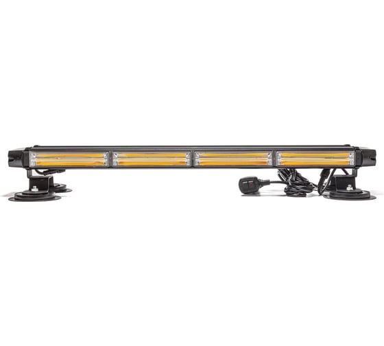 Маяк-стробоскоп АВТОЭЛЕКТРИКА ae54w-4cob-4s-m 54 вт, 12/24 в, 4-стороны, 4+4+2 блока cob, 18 режимов, провод 3 м, магнит 09.02337