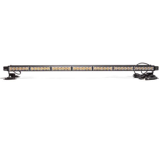 Маяк-стробоскоп АВТОЭЛЕКТРИКА ae90w-7eps-4s-m 90 вт, 12/24 в, 4-стороны. 7+7+2 блока epistar 28 режима, провод 3 м, магнит 09.02347