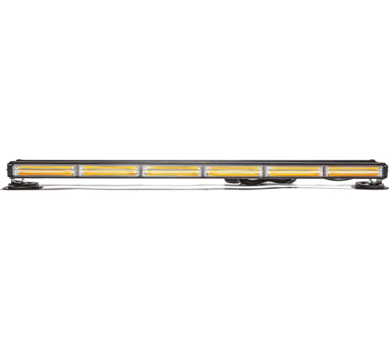 Маяк-стробоскоп АВТОЭЛЕКТРИКА ae72w-6cob-2s-m 72 вт, 12/24 в, 2-стороны, 6+6 блоков cob, 28 режимов, провод 3 м, магнит 09.02325