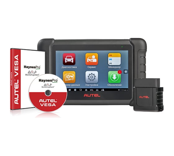 Сканер диагностический AUTEL, MaxiDAS DS808BT, Haynes Tech Basic, российская версия, AU01011 1