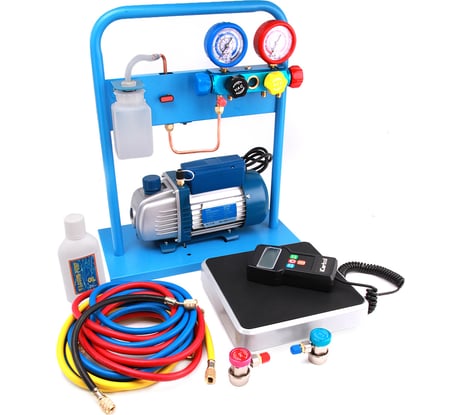 Комплект для заправки кондиционеров ОДА Сервис compact с функцией заправки масла AC-3014