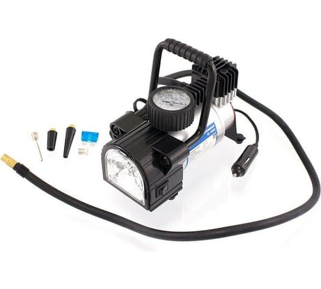 Компрессор DolleX 12V, 14 A, 10 Атм, 40 л/мин, предохранитель, фонарь, сумка DL-4002