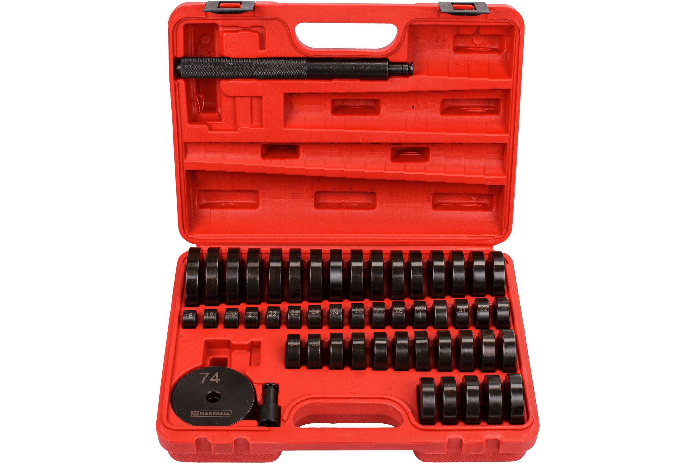 Набор оправок для запрессовки подшипников, сальников и втулок