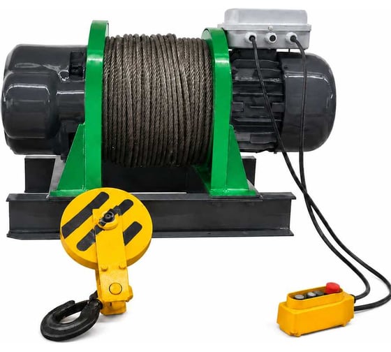 Электрическая лебедка EURO-LIFT KCD 1500/3000 кг, 70/35 м, U=380 В 00-00001880