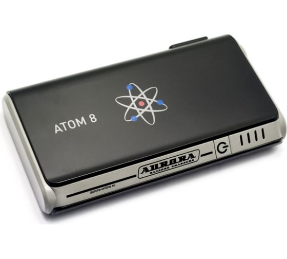 Пусковое устройство нового поколения Aurora ATOM 08 12В, 8000мАч, 29.6Вт/ч, 200/400А 24386