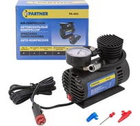 Автомобильный компрессор Partner 18л/мин, 8А, 12В PA-003(30163)
