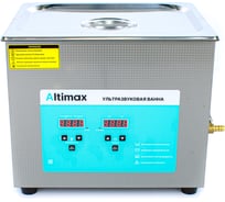 Ультразвуковая ванна с подогревом Altimax UC-1-108 10 л; 40 кГц; м.н.-200 Вт; м.уз-240 Вт; до 80С UC060106