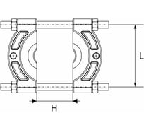 Набор гидравлических съемников со встроенным насосом NORGAU 10 т, NHPP-10SET 098910810