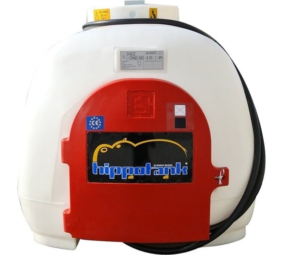 Резервуар для дизельного топлива Emiliana Serbatoi Hippotank 960 электронасос 12В-70 л/мин, 5 м шланг, цифровой счётчик, автоматический пистолет HTK980DFC112V