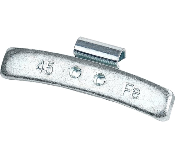 Балансировочные грузики для литых дисков NORDBERG Fe 45 г, 50 шт WC45AF4
