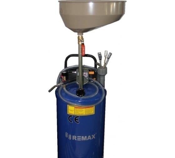 Установка маслосборная Rossvik remax бак 65 л, воронка, щупы V-2085