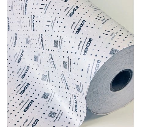 Маскировочная бумага  BOOMER ламинированная полиэтиленом, плотность 50 г/м² 0,6x200 м 803620/50