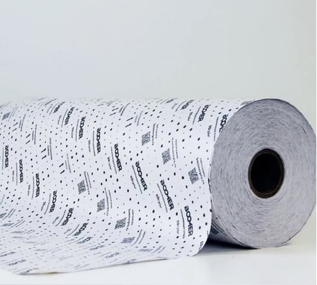 Бумага маскировочная BOOMER ламинированная полиэтиленом, плотность 50 г/м², 0,9x200 м 803920/50