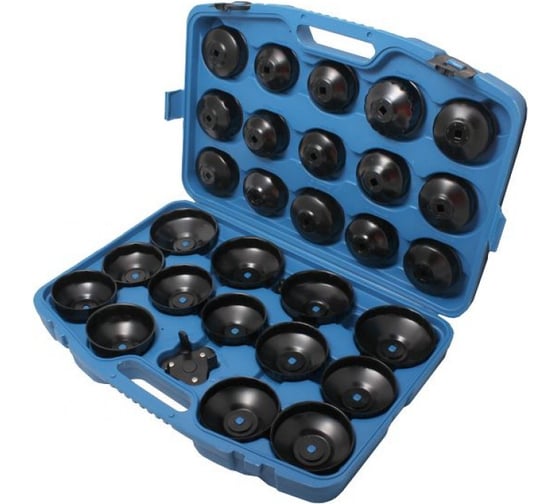 Набор съемников масляных фильтров ROCKFORCE 3/8", 30пр.в кейсе RF-61917 1