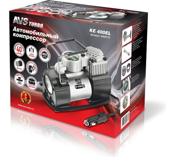 Автомобильный компрессор AVS KE400EL A80977S
