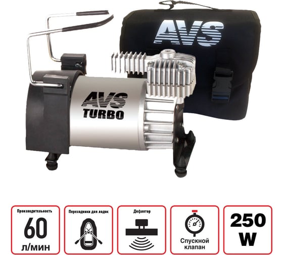 Автомобильный компрессор AVS KS600 80503