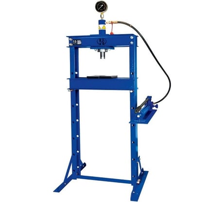 Пресс гидравлический Rossvik 12т, напольный  цвет серый RAL 5005 HJ0803.5005