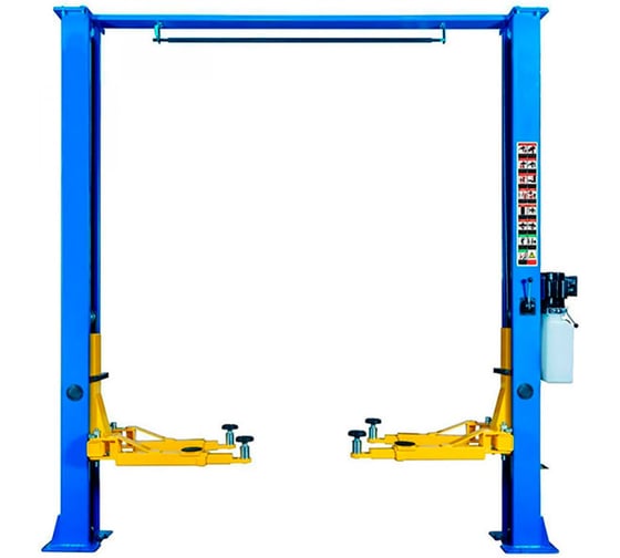 Автоподъемник двухстоечный Rossvik V2-5.5L г/п 5.5т, 380В, с верхней синхронизацией V2-5.5L/380B 1