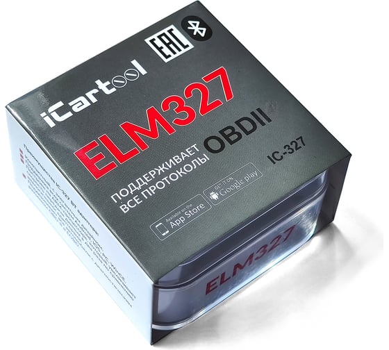 Диагностический адаптер iCartool ELM327 BT Android / IOS IC-327 ...