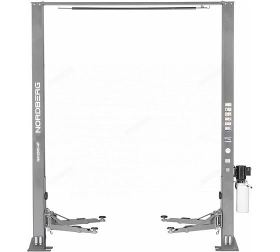 Подъемник NORDBERG 220 V, 2х стоечный, 4 т, с верхней синхронизацией, H 3,6 м, серый N4120H-4G_220