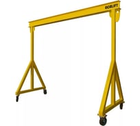 Мини-кран козловой OCALIFT МПУ г/п 2т, 3x3 метра, ручной mpu2t3x3